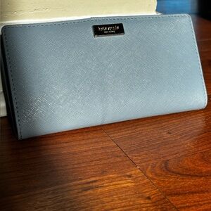Kate Spade Sky Blue Bifold Wallet